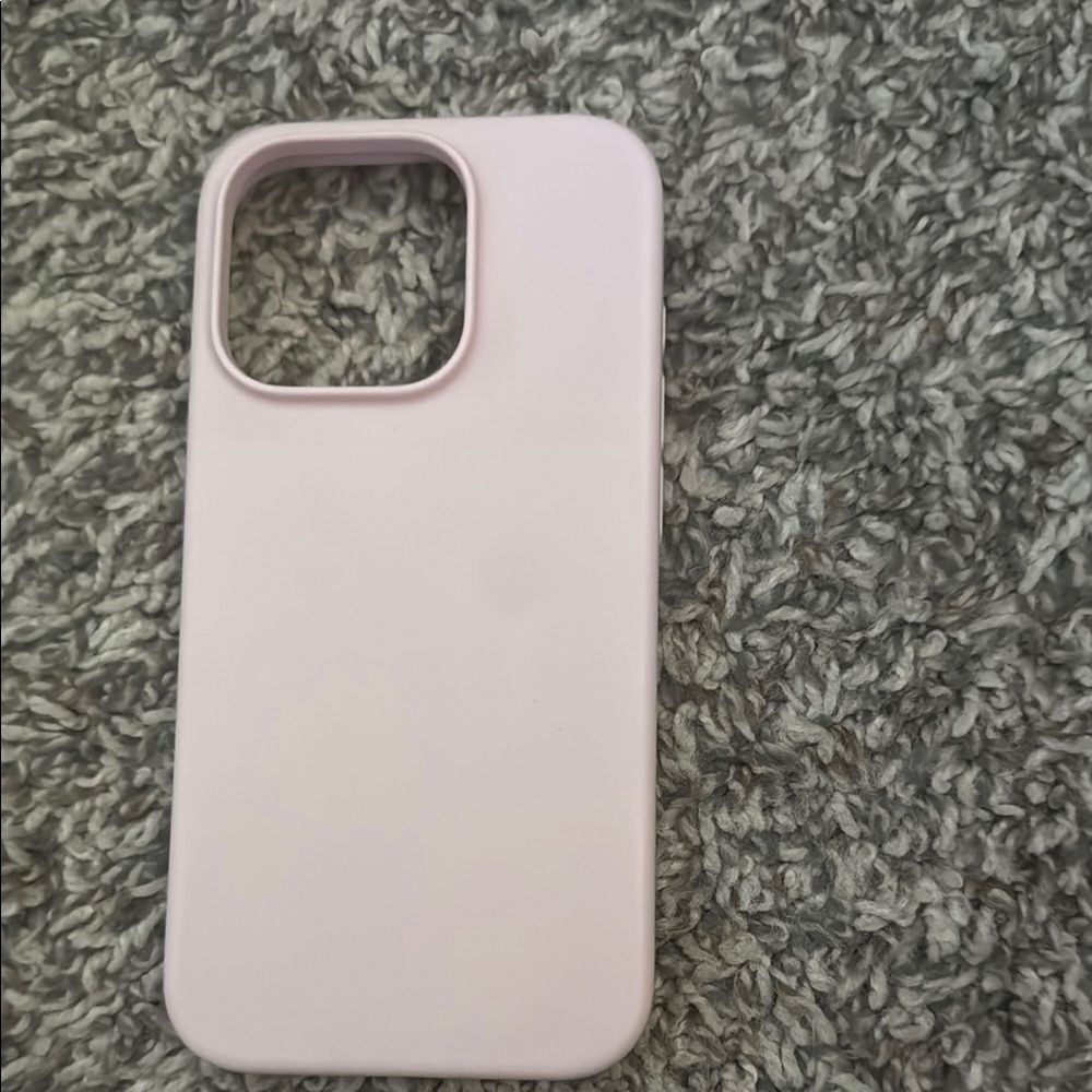 Elegant Pink iPhone 15 pro Case